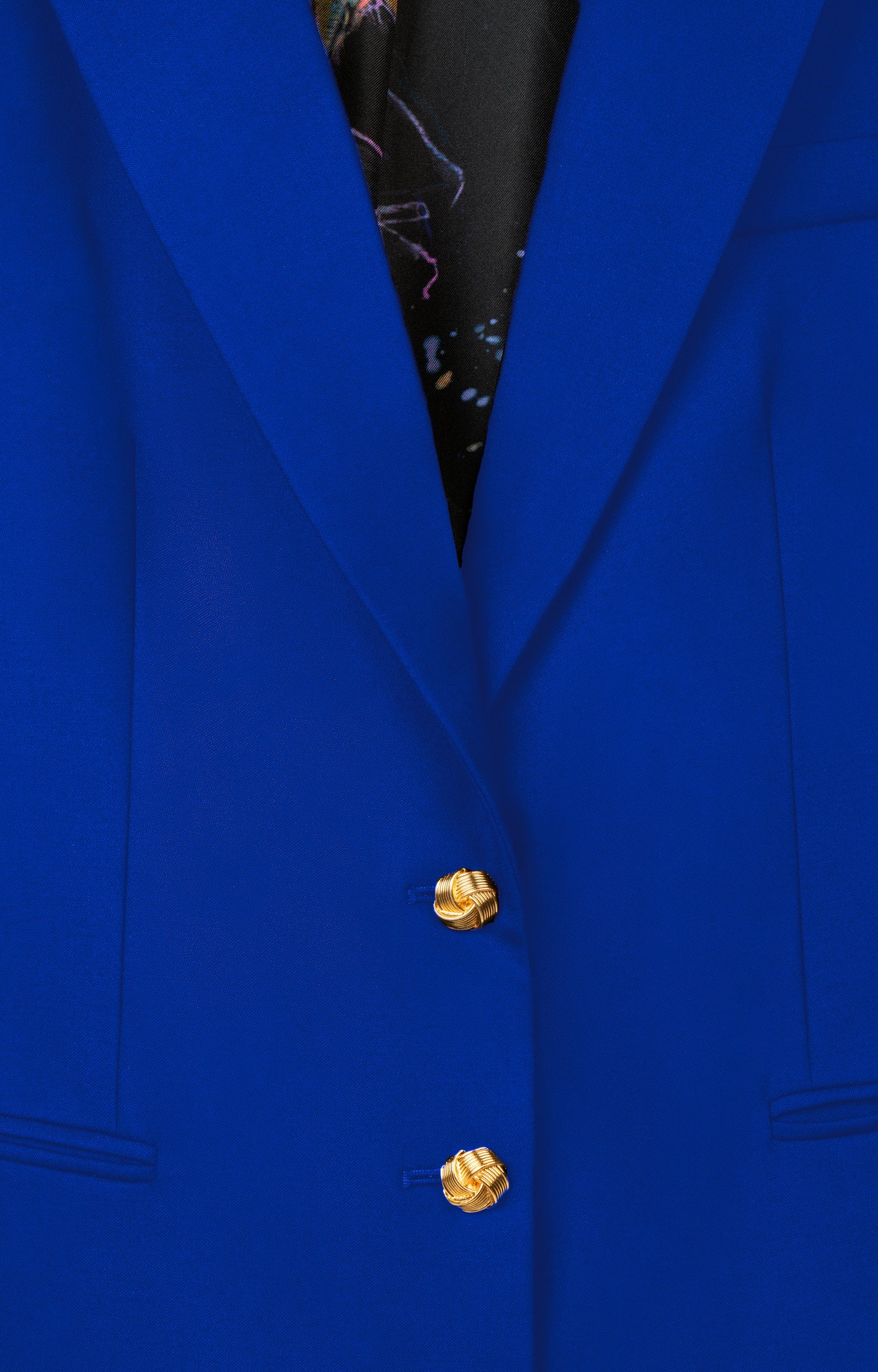 Limited Edition Blazer with Original Art Print Lining