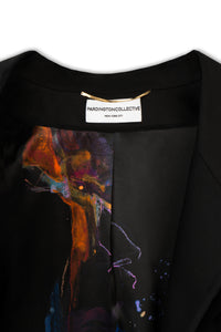 Thumbnail for Limited Edition Blazer with Original Art Print Lining